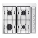 ANAFE A GAS CUATRO HORNALLAS BLANCO ENCAST. LINEA ECO x1u.