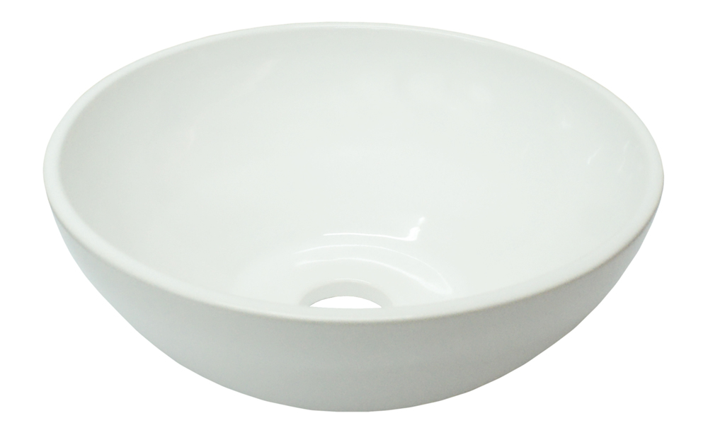 BACHA DE APOYO SOFY BLANCA DIÁMETRO 27,5 CM - ALTO 10 CM