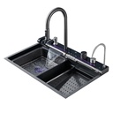 BACHA INTELIGENTE NEGRA ACERO 304 DANNOK (PUBLI2) CUOTAS