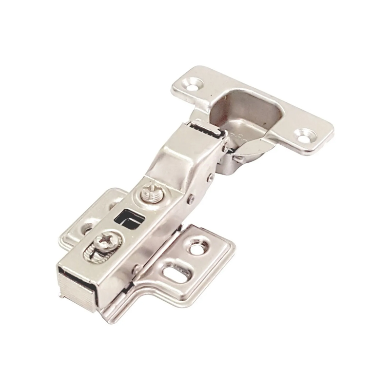 BISAGRA CAZO 35mm CODO 9 CIERRE SUAVE + PLACA DE MONTAJE