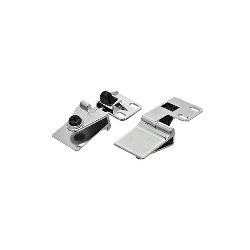 BISAGRA CENTRAL CON RETEN PARA VIDRIO 40x30 mm CROMO xpar.