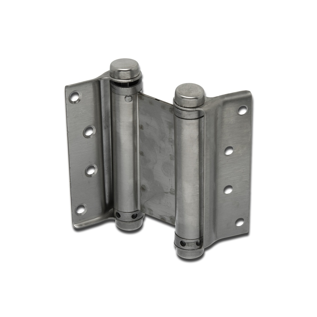 BISAGRA DOBLE ACCION VAIVEN ACERO INOX 3" x par.