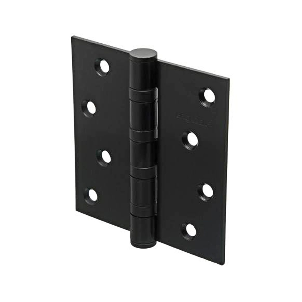 BISAGRA MUNICION ACERO INOX.100x100x2,80mm NEGRA x1u.