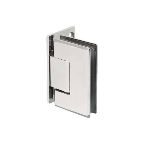 BISAGRA PARA MAMPARA VIDRIO CROMO DESDP. (VIDRIO-PARED) x1u.