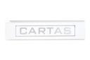 BOCA DE BUZON HORIZONTAL C/CONTRAMARCO BLANCA x1u