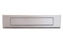 BOCA DE BUZON HORIZONTAL C/CONTRAMARCO GRIS x1u