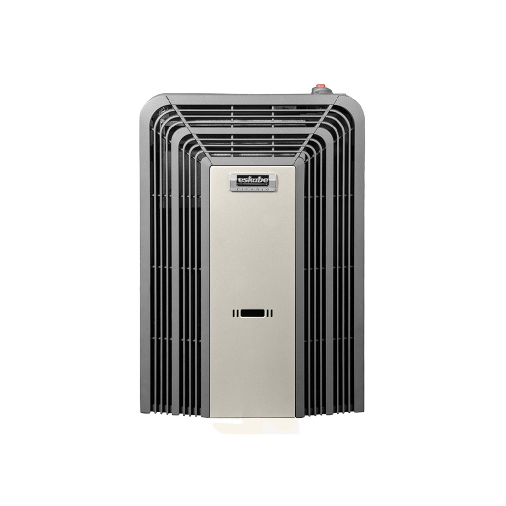 CALEFACTOR MULTIGAS S/SALIDA 3000 Kcal MINICONVEX - TITANIO x1u