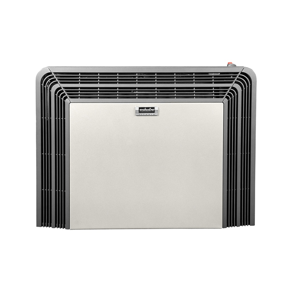 CALEFACTOR MULTIGAS TBU 4800 kcal-GN SALIDA VERT - TITANIO x1u.