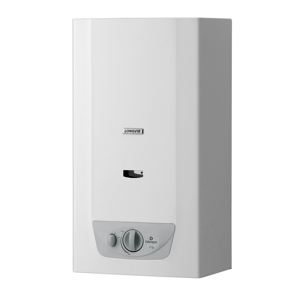 CALEFON TIRO BALANCEADO 14LTS ENC.PIEZOELECT. DOBLE SENSOR x1u.