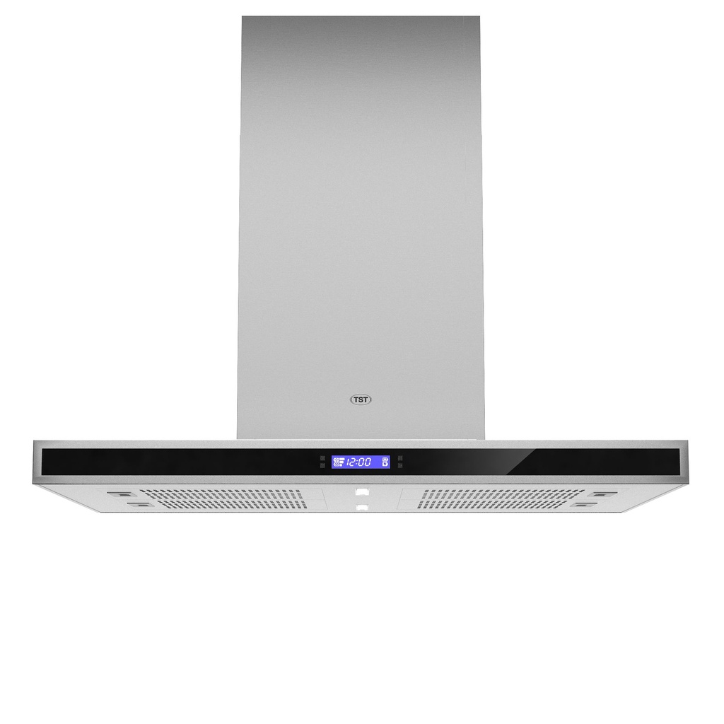 CAMPANA ISLA COLHUE 60cm 3 VELOCIDADES CON MOTOR ACERO