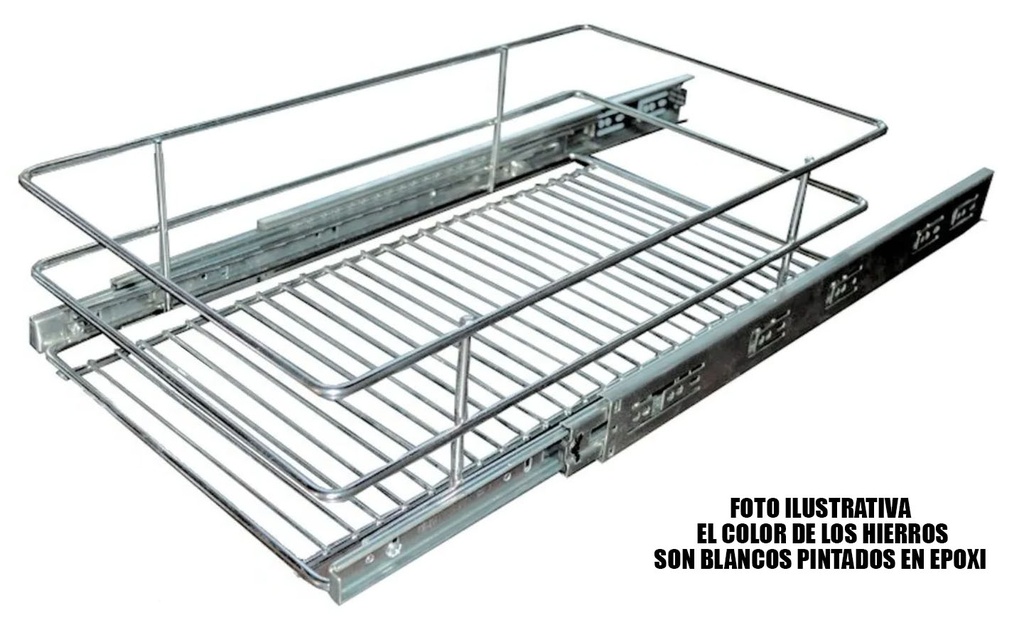 CANASTO CAJON CON GUIA TELESCOPICA 355 COLOR 5000