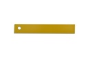 CANTO MELAMINICO PREENCOLADO 22mm AMARILLO 0714 x1m