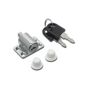 CERRADURA PARA VENTANA CORREDIZA CROMADA