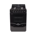 COCINA ENZOLADO DURPOX NEGRA 4 HORNALLAS LINEA INTERMEDIA