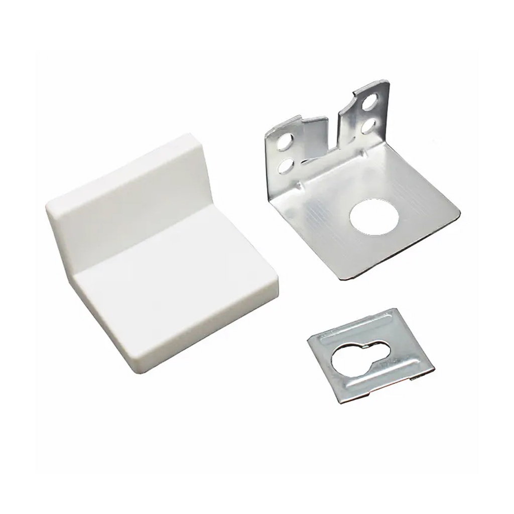 COLGADOR ALACENA PAKISTAN x3 PIEZAS BLANCO