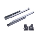 CORREDERA OCULTA 30kg C/CIERRE SUAV. 50 ZINC