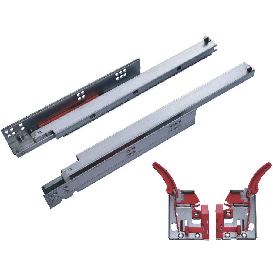 CORREDERA OCULTA 30kg PUSH OPEN EXTRACCION 400mm