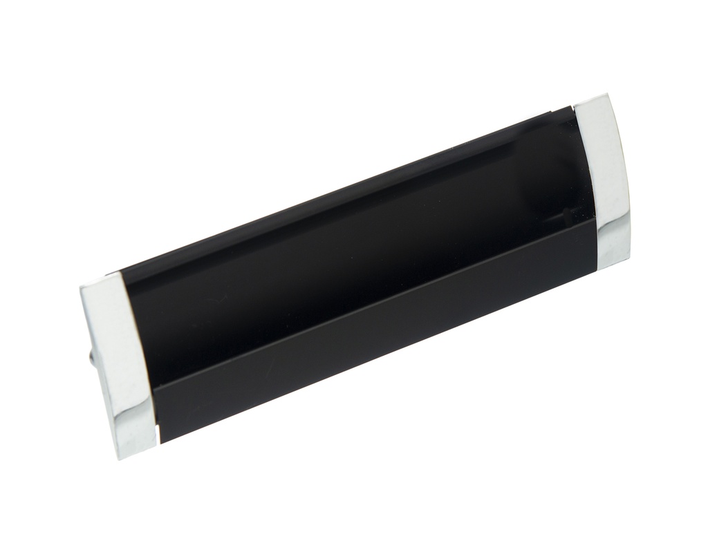 CUBETA NEGRA RECTANGULAR 128x36mm x1u.