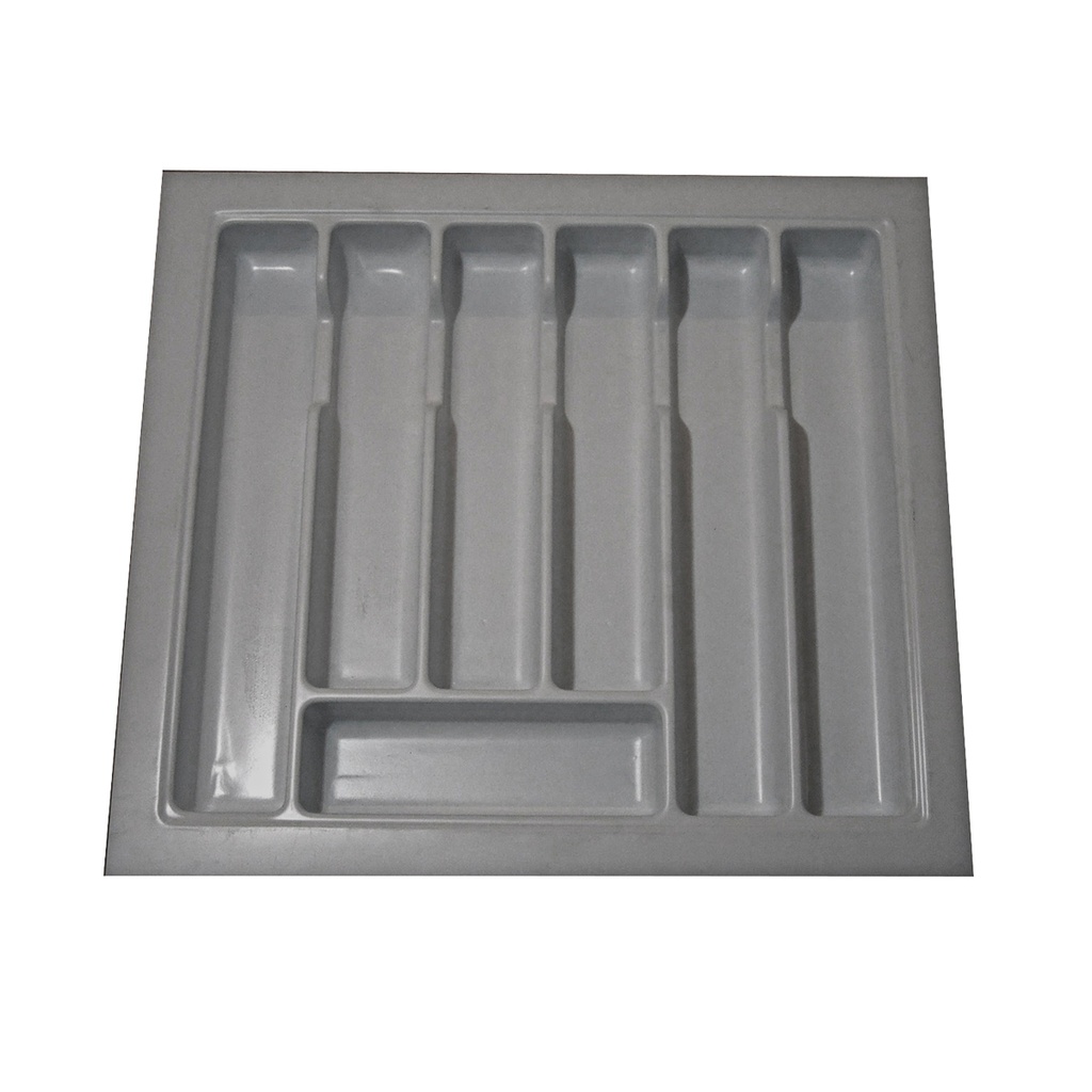 CUBIERTERO TERMOFORMADO 540 X 480 mm GRIS x1u.