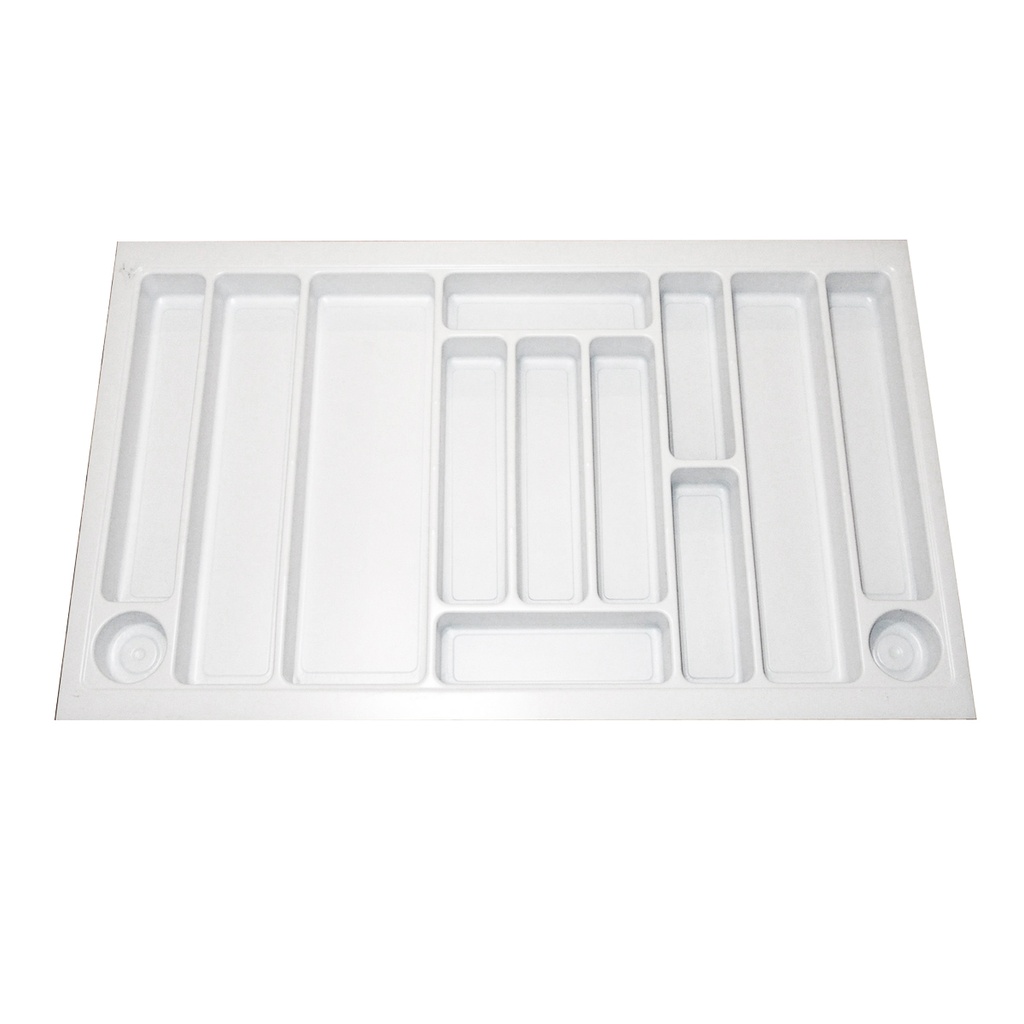 CUBIERTERO TERMOFORMADO 820 X 480 mm BLANCO x1u.