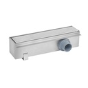 DESAGUE LINEAL CLASICO MATE 300mm ACERO INOXIDABLE