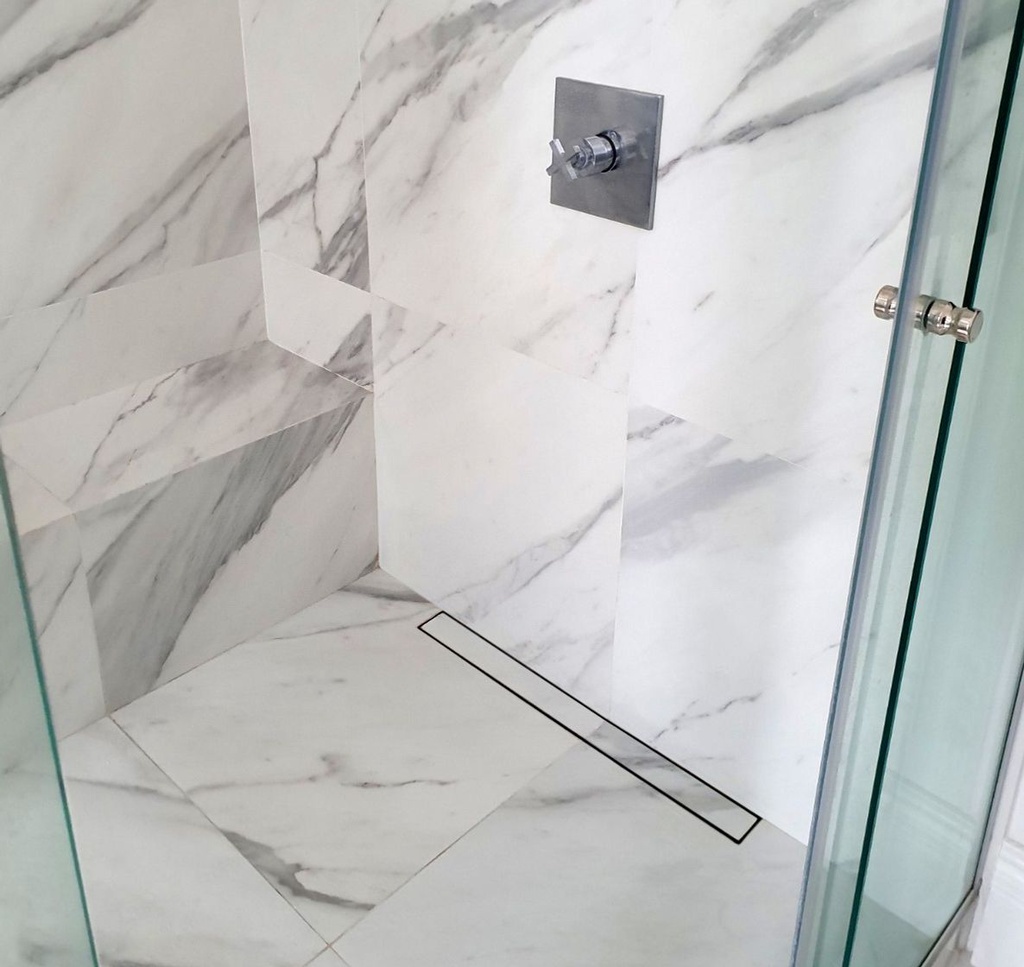 DESAGUE LINEAL CLASICO MATE 700mm ACERO INOXIDABLE