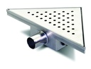 DESAGUE TRIANGULAR INCA 250mm ACERO INOXIDABLE
