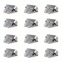 ESQUINERO MATE METALICO PARA TAPACANTO EMM18 18mm PACK X 12u.