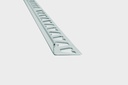 GUARDACANTO ILUSTRE 10mm x 2.20m ACERO INOXIDABLE BRILLANTE