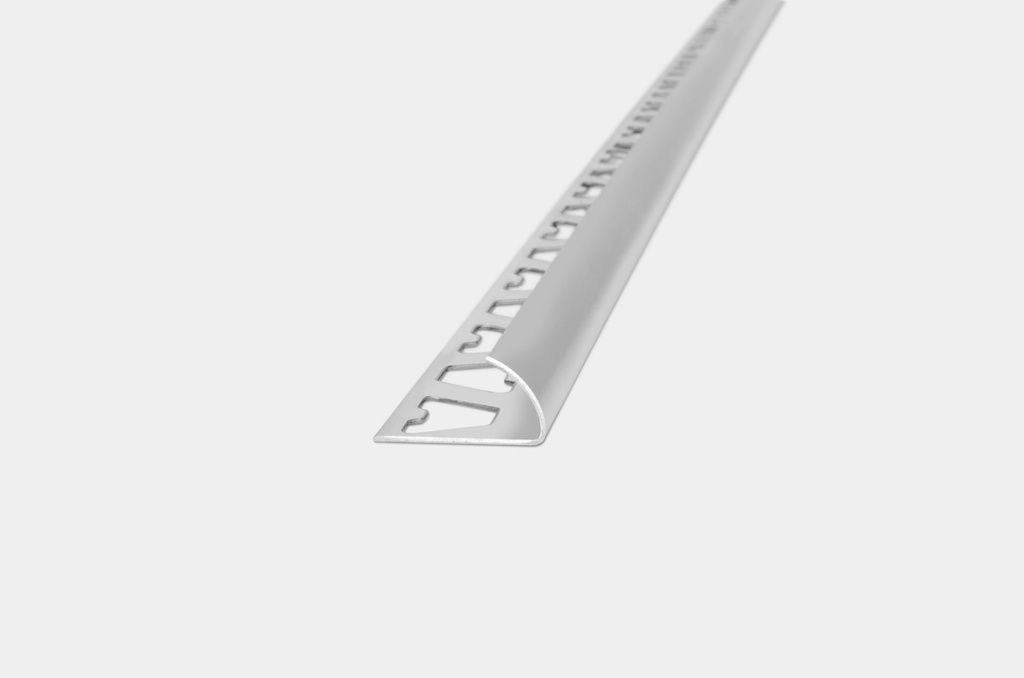 GUARDACANTO SEÑORIAL 10mm x 2.20m ACERO INOXIDABLE BRILLANTE