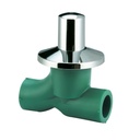 LLAVE DE PASO TOTAL C/CAB. POLIMERO BRONCE 20mm x1u.