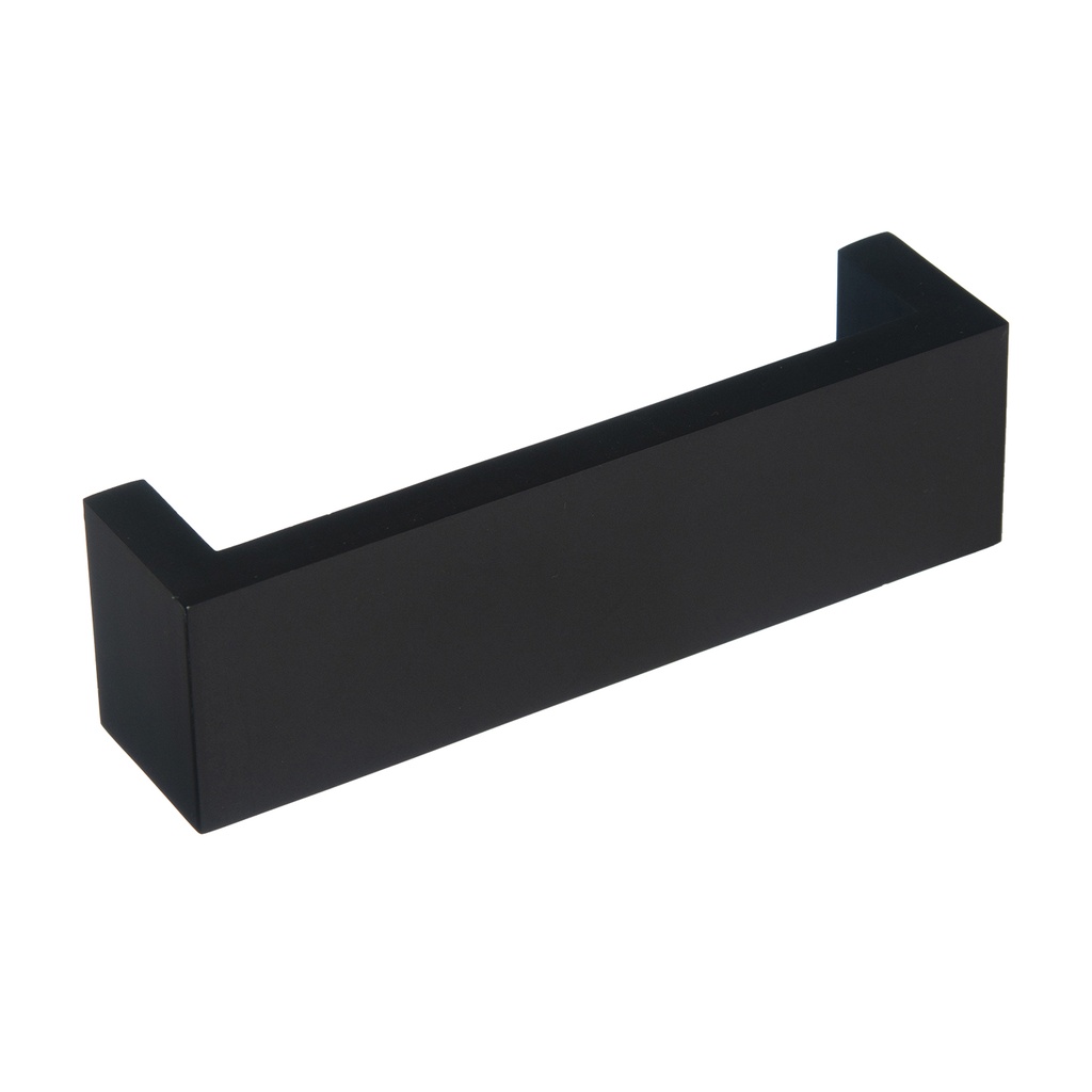 MANIJA "U" RECTA NEGRO 40x128mm x1u.