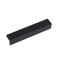 MANIJA BARRAL "L" GRANDE NEGRO 18x18x160mm x1u.