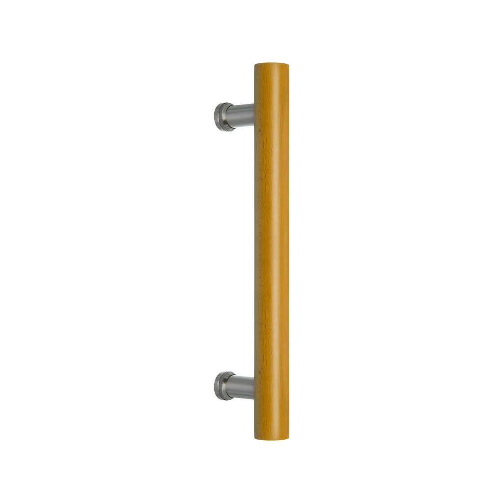 MANIJON SIMPLE MADERA Ø 38x500mm ROBLE CLARO x1u.
