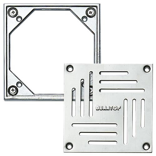 MARCO BCE C/TAPA ACERO INOXID. 12 x 12cm
