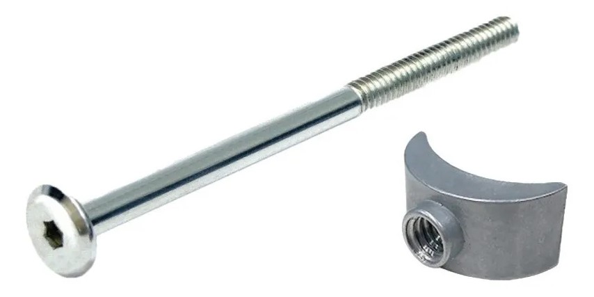 ML TORNILLO CAMERO CONECTOR MEDIALUNA COMPLETO x1u.