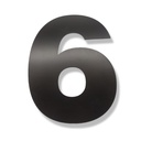 NUMERO CLASICO 6-9 DE 250 mm NEGRO x1u.