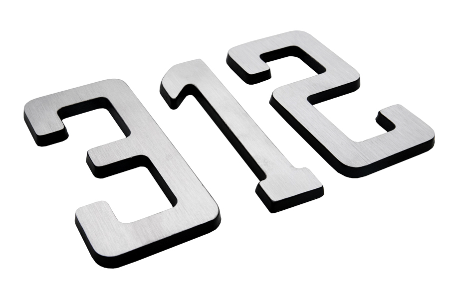 NUMEROS RECTOS EXTRA GRANDES N° 4 x1u.