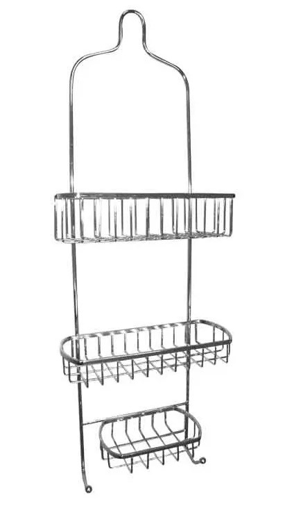 ORGANIZADOR CROMADO DE 3 PISOS