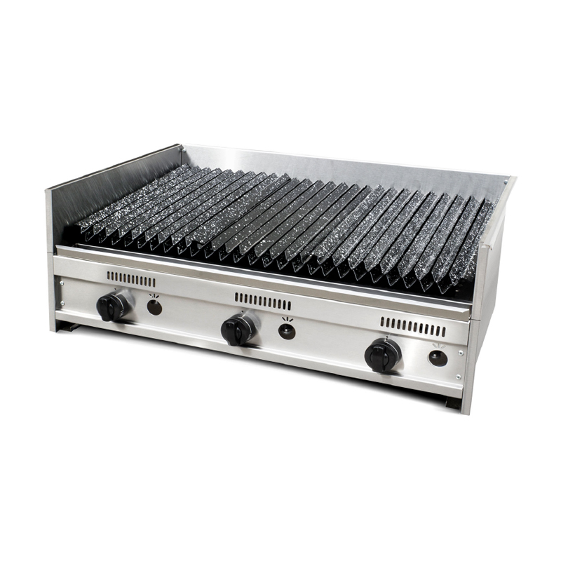 PARRILLA LINEA GASTRONOMICA A GAS  90cm x1u.