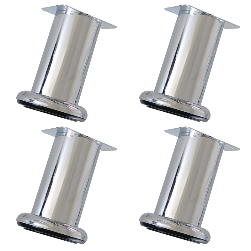 PATA SOFA CROMADA 120mm PACK X 4u.