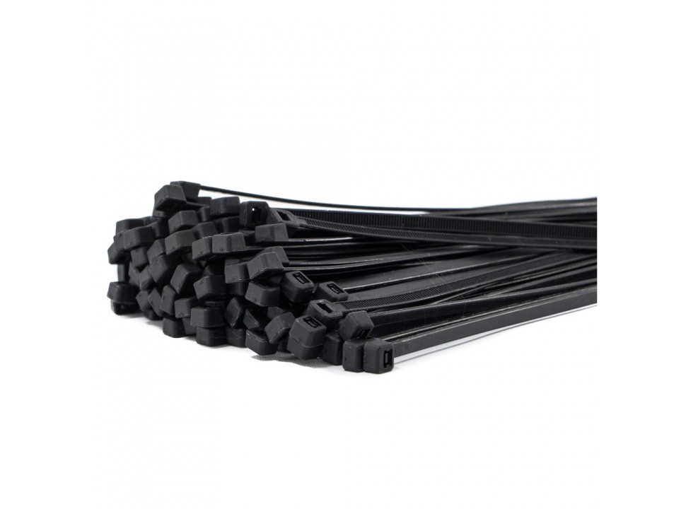 PRECINTO NYLON NEGRO 7.2 x 350 mm
