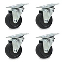 RUEDA GOMA GIRAT. 50mm PACK X 4u.