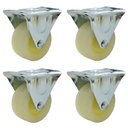 RUEDA NYLON FIJA. 65mm PACK X 4u.