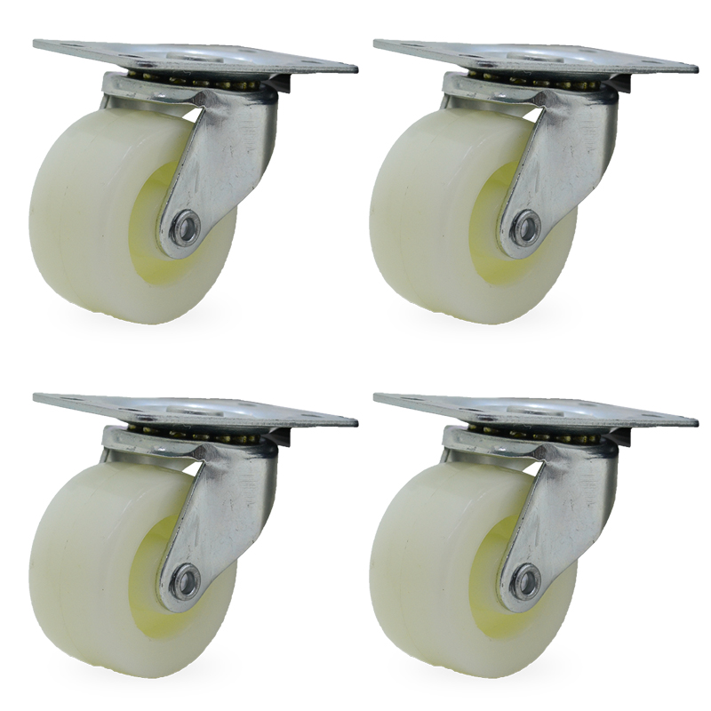 RUEDA NYLON GIRAT. 50mm PACK X 4u.