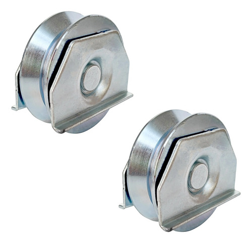 RUEDA DIAMETRO  70 CANAL "Y" C/SOP CHAPA DANNOK xPAR (2 unidades)