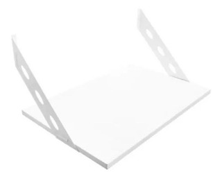 SET ESTANTES CON SOPORTES BCO 36 x 52cm