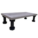 SOPORTE ELEVA MONITOR REGULABLE ESCRITORIO 45x22cm BALTICO