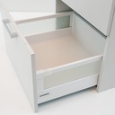 SOPORTE TRASERO PARA CORREDERAS OCULTAS 135mm GRIS xPar