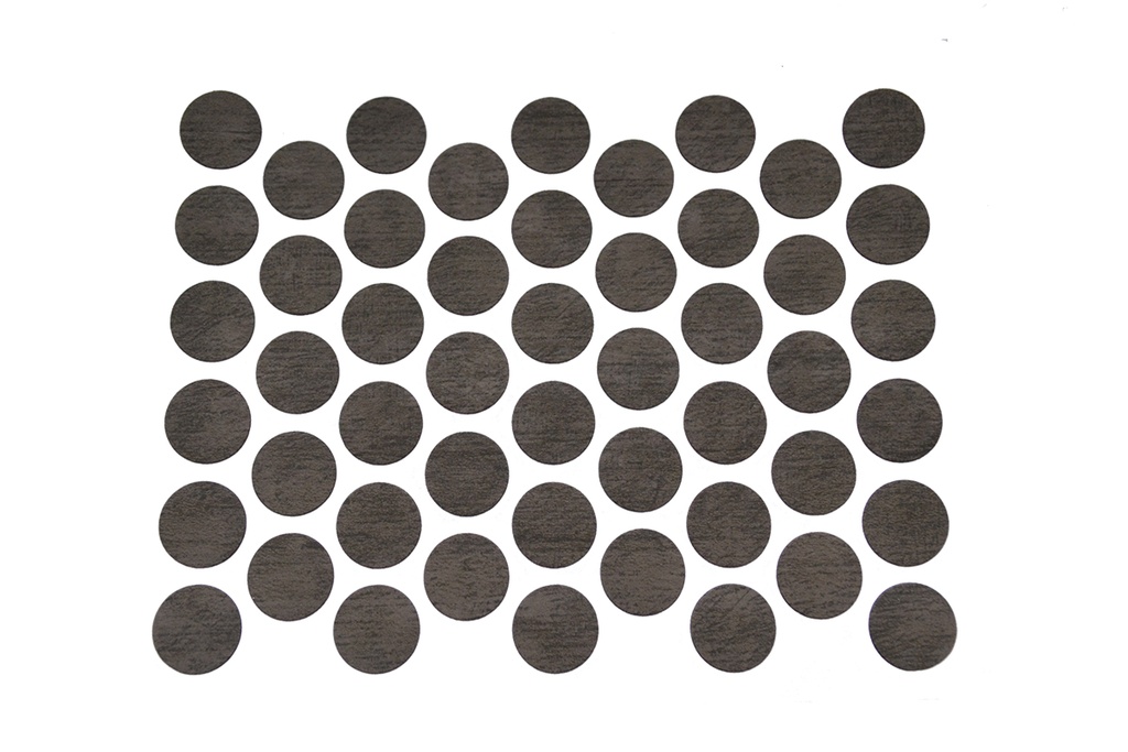 TAPA AUTOAD. 12mm. MOSCU x plancha de 50u.